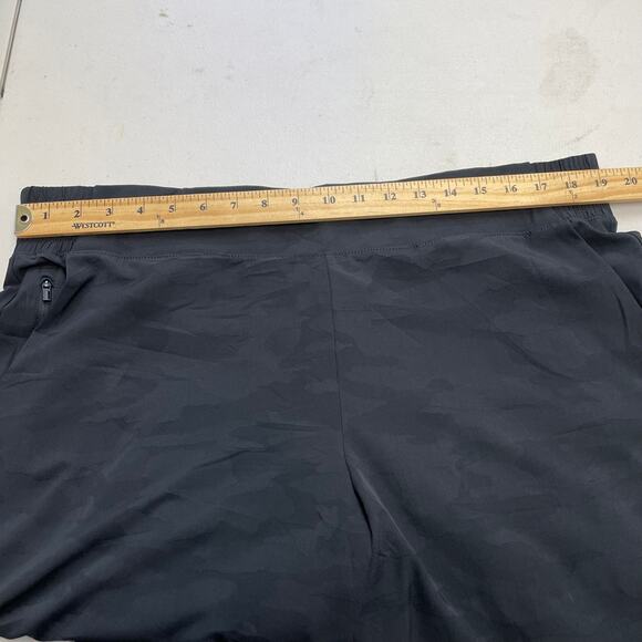 Athleta black camo jogger lightweight pants women's size 18 - Picture 11 of 14